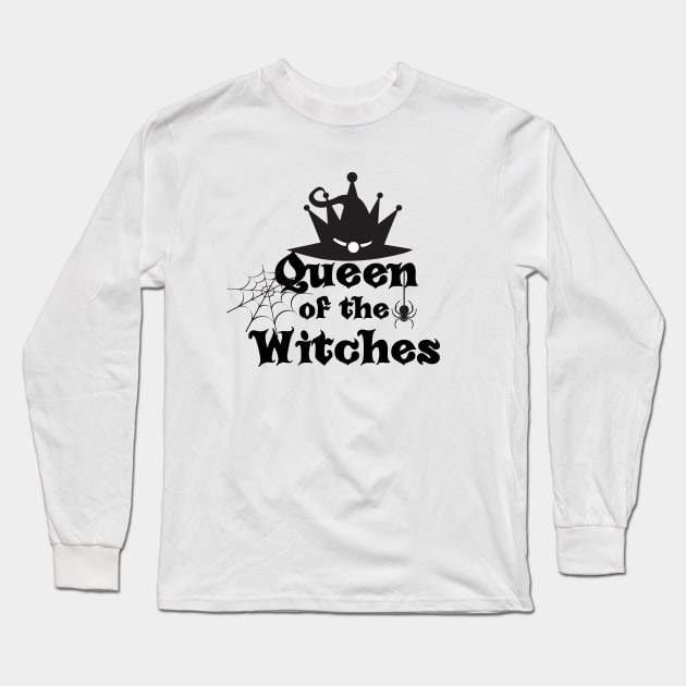 Queen of the Witches Long Sleeve T-Shirt by mstory